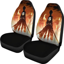 Load image into Gallery viewer, Attack On Titan Fire Seat Covers Amazing Best Gift Ideas 2020 Universal Fit 090505 - CarInspirations