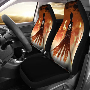 Attack On Titan Fire Seat Covers Amazing Best Gift Ideas 2020 Universal Fit 090505 - CarInspirations