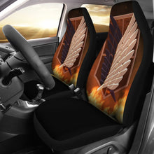 Load image into Gallery viewer, Attack On Titan Logo Seat Covers Amazing Best Gift Ideas 2020 Universal Fit 090505 - CarInspirations