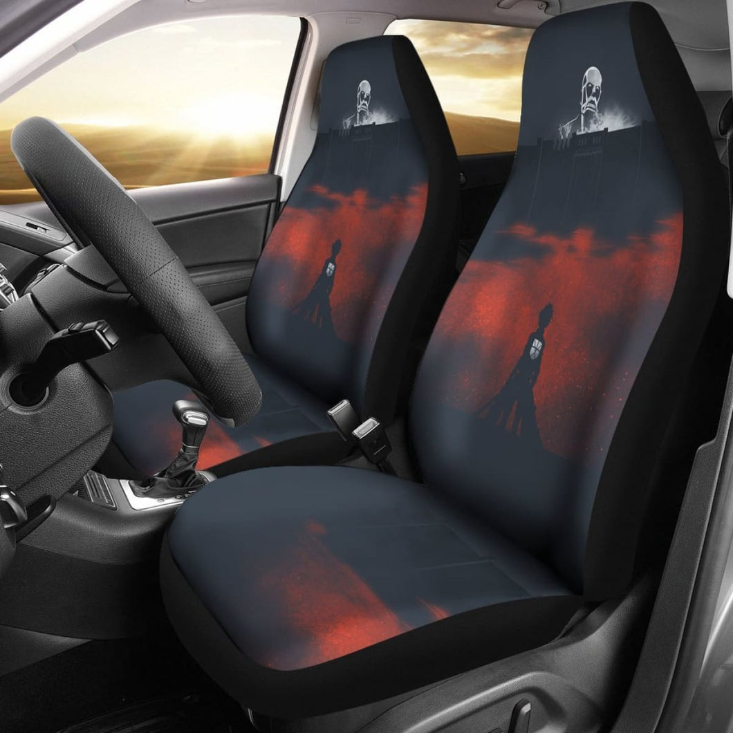 Attack On Titan Movie Anime Seat Covers Amazing Best Gift Ideas 2020 Universal Fit 090505 - CarInspirations