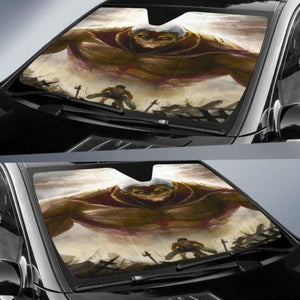 Attack On Titans Fight Auto Sun Shades 918b Universal Fit - CarInspirations