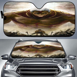Attack On Titans Fight Auto Sun Shades 918b Universal Fit - CarInspirations