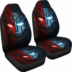 Autobots Vs Decepticons 1 Seat Cover 101719 Universal Fit - CarInspirations