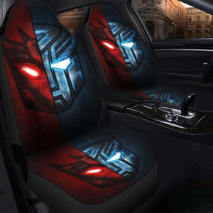 Autobots Vs Decepticons 1 Seat Cover 101719 Universal Fit - CarInspirations