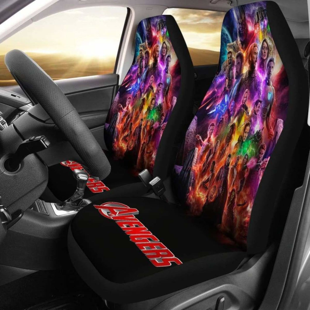 Avengers 4 Car Seat Covers Universal Fit 051012 - CarInspirations