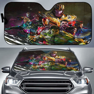 Avengers 4 End Game Car Auto Sun Shades Universal Fit 051312 - CarInspirations