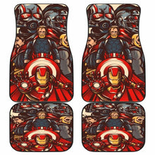 Load image into Gallery viewer, Avengers Car Floor Mats Universal Fit - CarInspirations