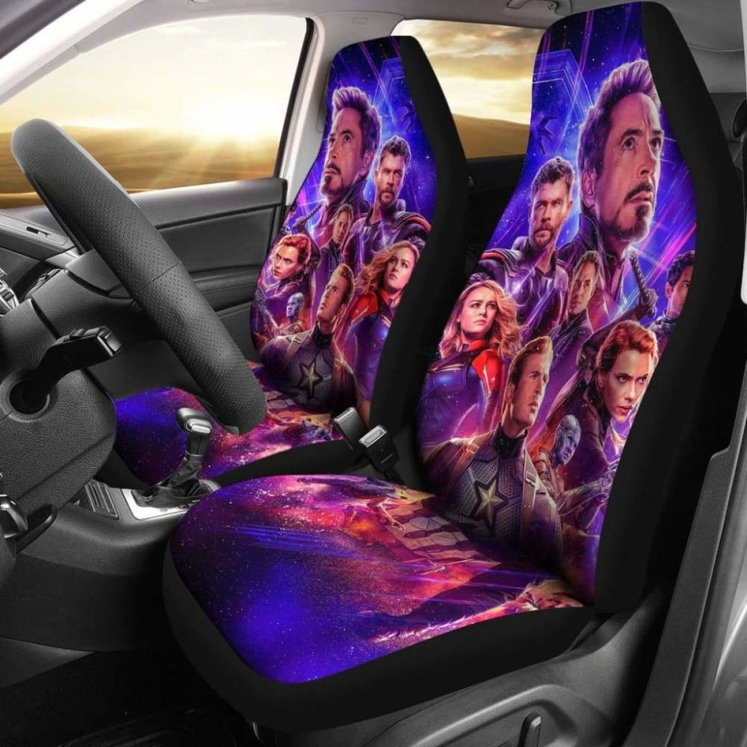 Avengers Car Seat Covers 100421 Universal Fit - CarInspirations
