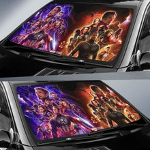 Load image into Gallery viewer, Avengers Endgame Car Sun Shade 918b Universal Fit - CarInspirations