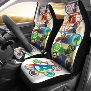 Avengers Endgame The First Generation Car Seat Covers Universal Fit 194801 - CarInspirations