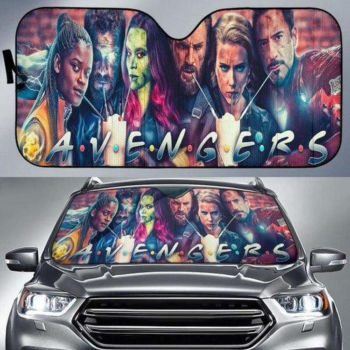 Avengers Friends Car Auto Sun Shades Universal Fit 051312 - CarInspirations