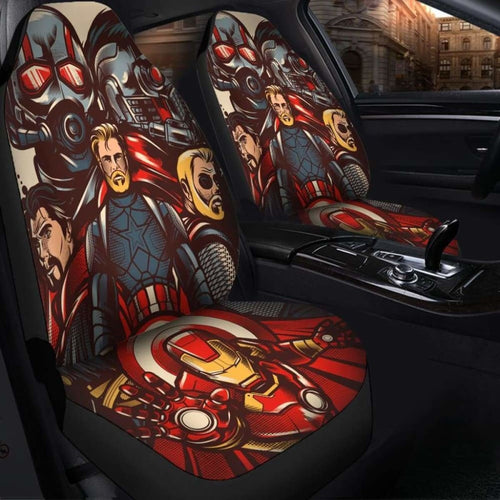 Avengers Seat Cover 101719 Universal Fit - CarInspirations