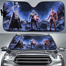 Load image into Gallery viewer, Avengers Thor Captain America Ironman Car Auto Sun Shades Universal Fit 051312 - CarInspirations