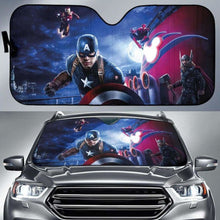 Load image into Gallery viewer, Avengers Windshield Sunshade 918b Universal Fit - CarInspirations