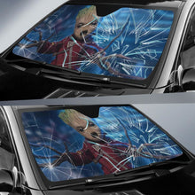 Load image into Gallery viewer, Baby Groot Car Auto Sun Shade Broken Glass Windshield Funny Universal Fit 174503 - CarInspirations