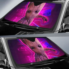 Load image into Gallery viewer, Baby Groot Car Auto Sun Shades Universal Fit 051312 - CarInspirations