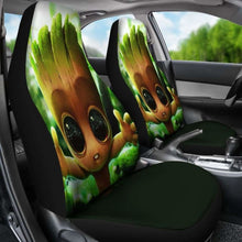 Load image into Gallery viewer, Baby Groot Cute Car Seat Covers Universal Fit 051012 - CarInspirations