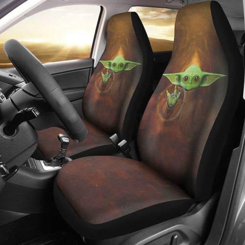 Baby Yoda Car Seat Covers For Star Wars Fan Universal Fit 194801 - CarInspirations
