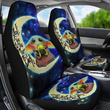 Load image into Gallery viewer, Baby Yoda Cute Art Car Seat Covers Cartoon Fan Gift H041420 Universal Fit 084218 - CarInspirations