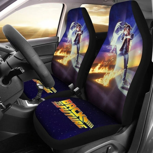 Back To Future Car Seat Covers Universal Fit 194801 - CarInspirations