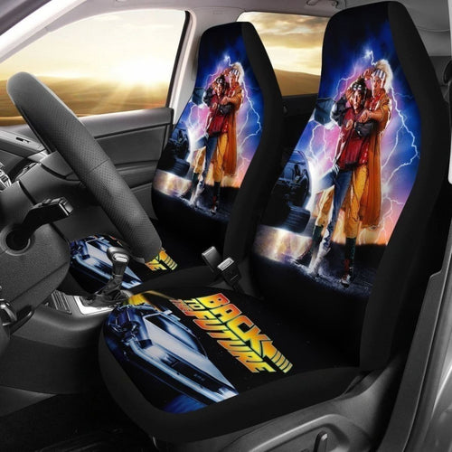 Back To The Future Part 2 Car Seat Covers Universal Fit 194801 - CarInspirations