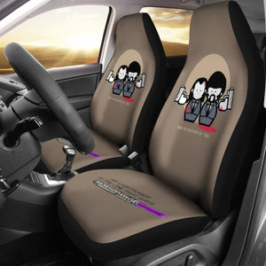 Bad Ass Pulp Fiction Chibi Car Seat Covers Lt03 Universal Fit 225721 - CarInspirations