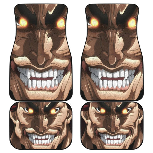 Baki Yuijro Hanma Art Car Floor Mats Anime Fan Gift Universal Fit 173905 - CarInspirations