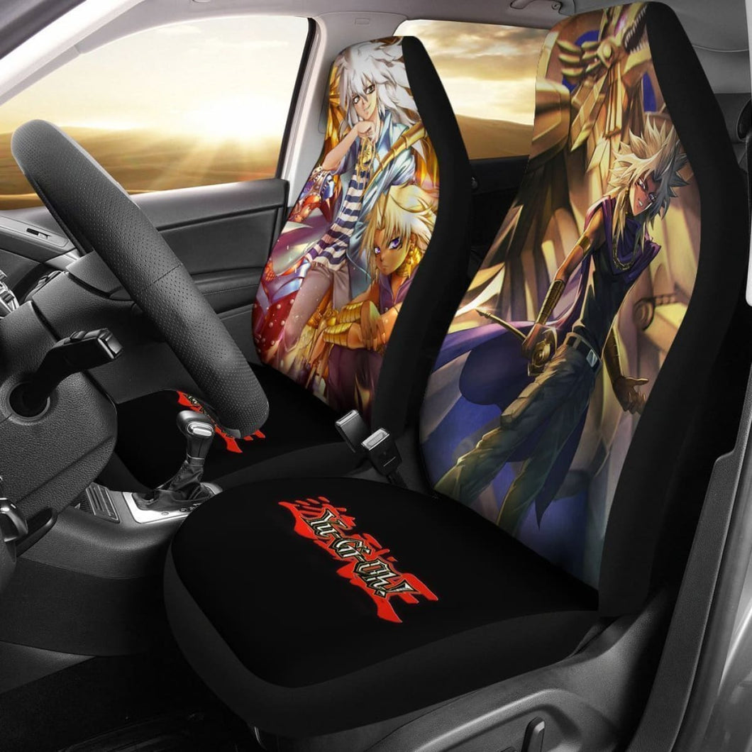 Bakura And Marik Yugioh Car Seat Covers Lt04 Universal Fit 225721 - CarInspirations