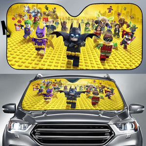 Batman Lego Team Auto Sun Shade Nh07 Universal Fit 111204 - CarInspirations