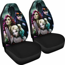 Load image into Gallery viewer, Batman Mera Harley Queen Cat Woman Seat Covers 101719 Universal Fit - CarInspirations