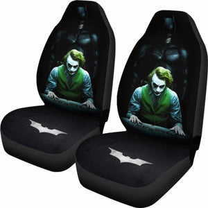 Batman Vs Joker The Dark Knight Seat Covers 101719 Universal Fit - CarInspirations