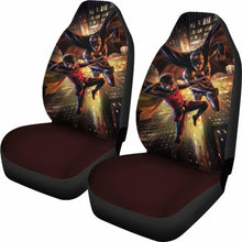 Load image into Gallery viewer, Batman Vs Robin Seat Covers 101719 Universal Fit - CarInspirations