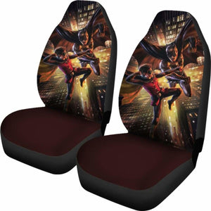 Batman Vs Robin Seat Covers 101719 Universal Fit - CarInspirations