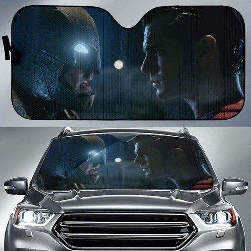 Batman Vs Superman Car Auto Sun Shades Universal Fit 051312 - CarInspirations