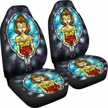 Load image into Gallery viewer, Beauty And The Beast 2018 Car Seat Covers 2 Universal Fit - CarInspirations