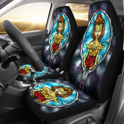 Beauty And The Beast 2018 Car Seat Covers 2 Universal Fit - CarInspirations