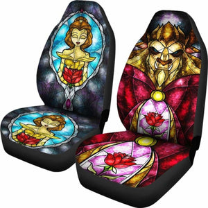 Beauty And The Beast 2018 Seat Covers 101719 Universal Fit - CarInspirations