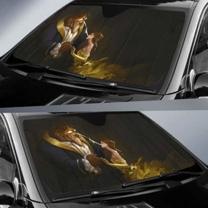 Beauty And The Beast Car Auto Sun Shades Universal Fit 051312 - CarInspirations