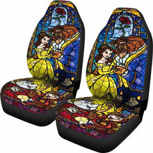 Load image into Gallery viewer, Beauty And The Beast Seat Covers 101719 Universal Fit - CarInspirations