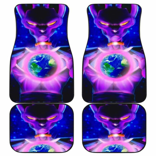 Beerus Dragon Ball Car Floor Mats Universal Fit - CarInspirations