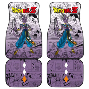 Beerus Dragon Ball Z Car Floor Mats Manga Mixed Anime Universal Fit 175802 - CarInspirations