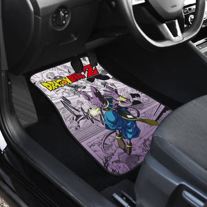 Beerus Dragon Super Hero Ball Z Car Floor Mats Manga Mixed Anime Universal Fit 175802 - CarInspirations
