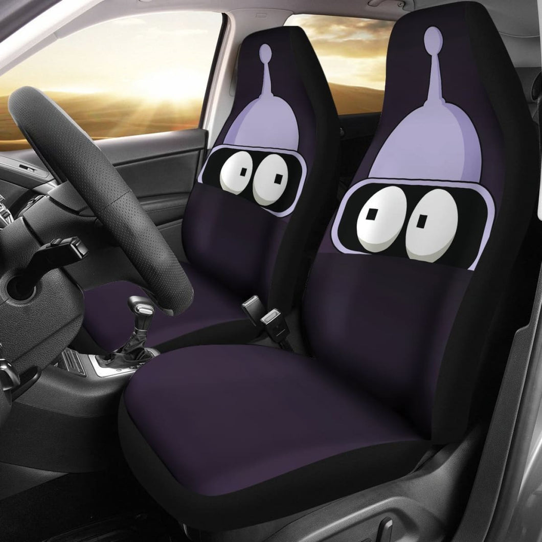 Bender Eyes Futurama Funny Car Seat Covers Universal Fit 225721 - CarInspirations