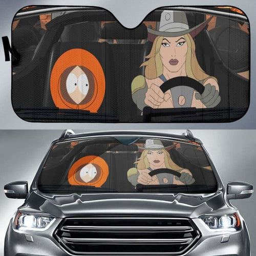 Best South Park Funny Car Sun Shades 918b Universal Fit - CarInspirations