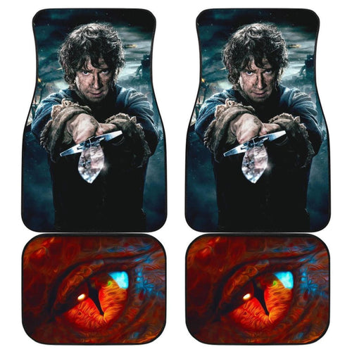 Bilbo Baggins & Smug Eye The Hobbit Car Floor Mats Nh07 Universal Fit 111204 - CarInspirations