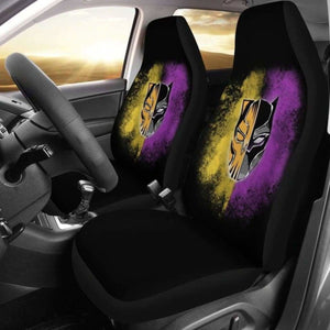 Black Panther Car Seat Covers 1 Universal Fit 051012 - CarInspirations