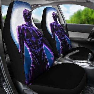 Black Panther Car Seat Covers 2 Universal Fit 051012 - CarInspirations