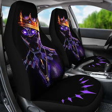Load image into Gallery viewer, Black Panther King Car Seat Covers Universal Fit 051012 - CarInspirations