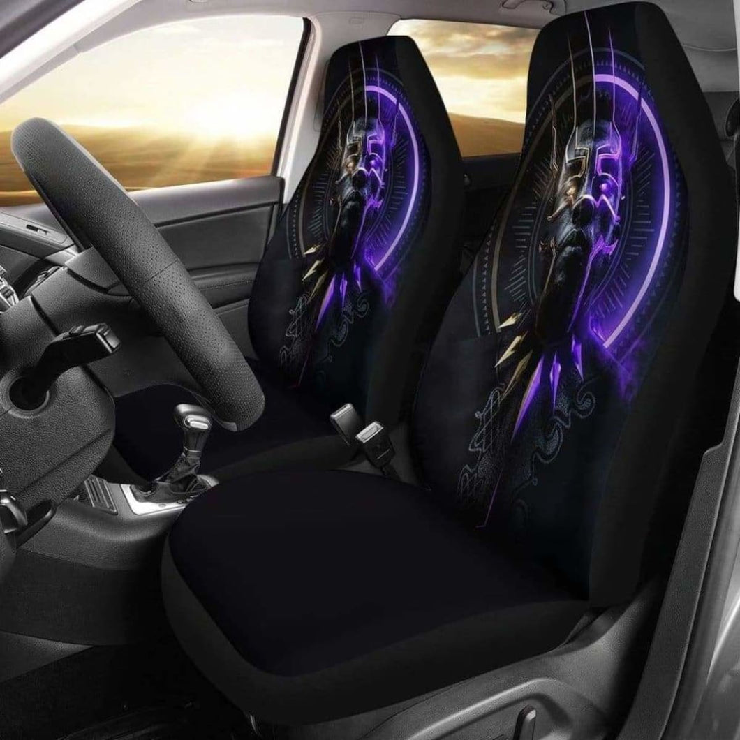Black Panther New Car Seat Covers Universal Fit 051012 - CarInspirations