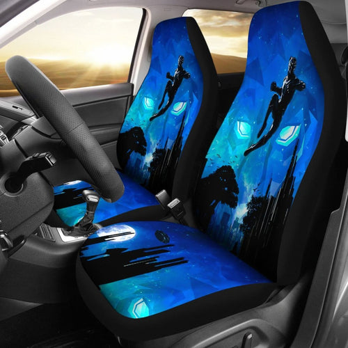 Black Panther Night Seat Covers Amazing Best Gift Ideas 2020 Universal Fit 090505 - CarInspirations